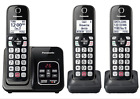 New ListingPanasonic Kx-Tgd833M Cordless 3 Handset Caller Id with Answering Machine, Black