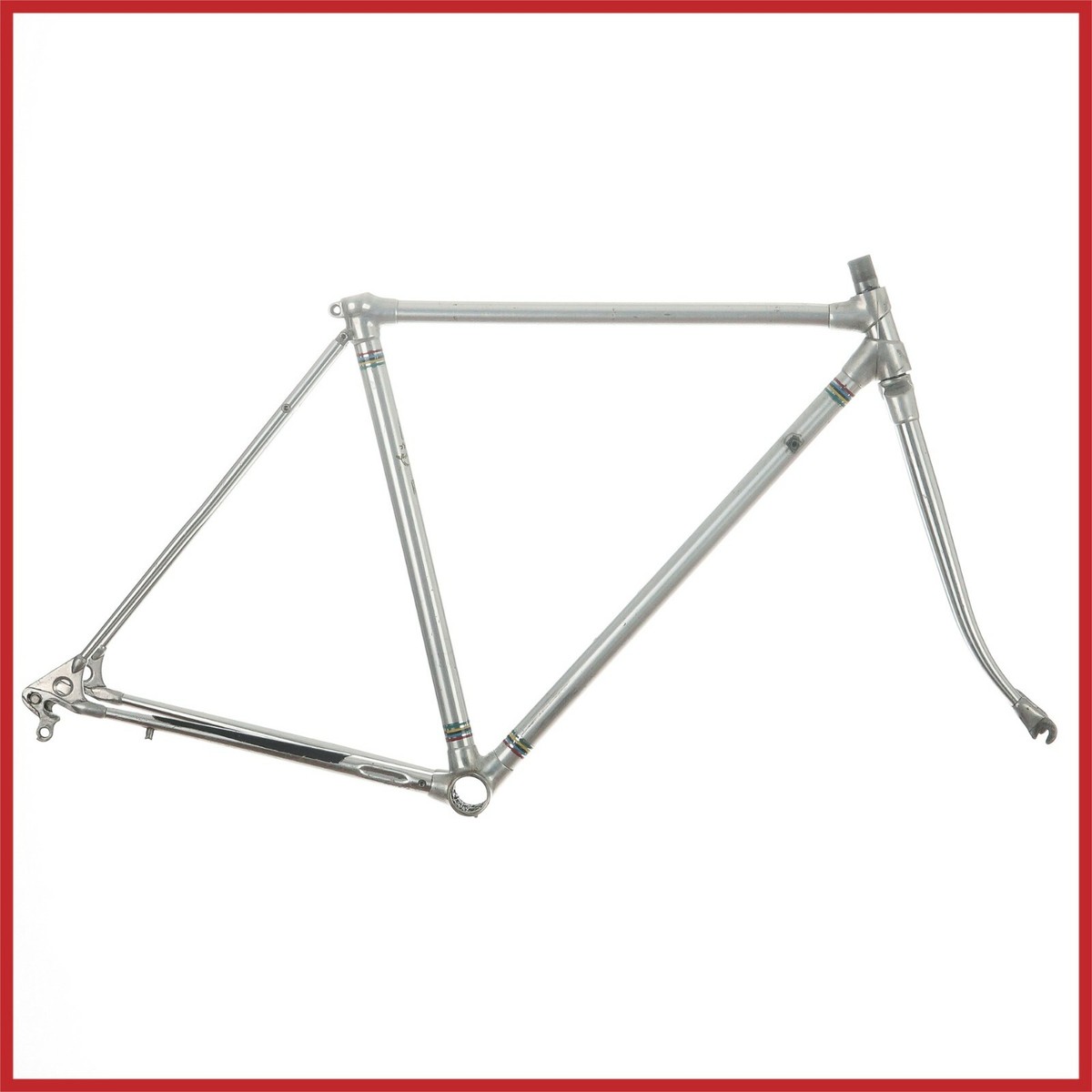 ALAN COMPETIZIONE ALUMINIUM FRAMESET FRAME 70s VINTAGE BIKE LUGS