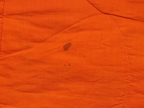 Vintage 1960er BLUME POWER SCHLAFSACK-Groovy-Retro-ORANGE, HOT PINK, GRÜN - Bild 10 von 12