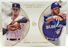 Will Clark / Roberto Alomar 2018 Topps On Demand Dynamic Duals #AW6 - SP /700
