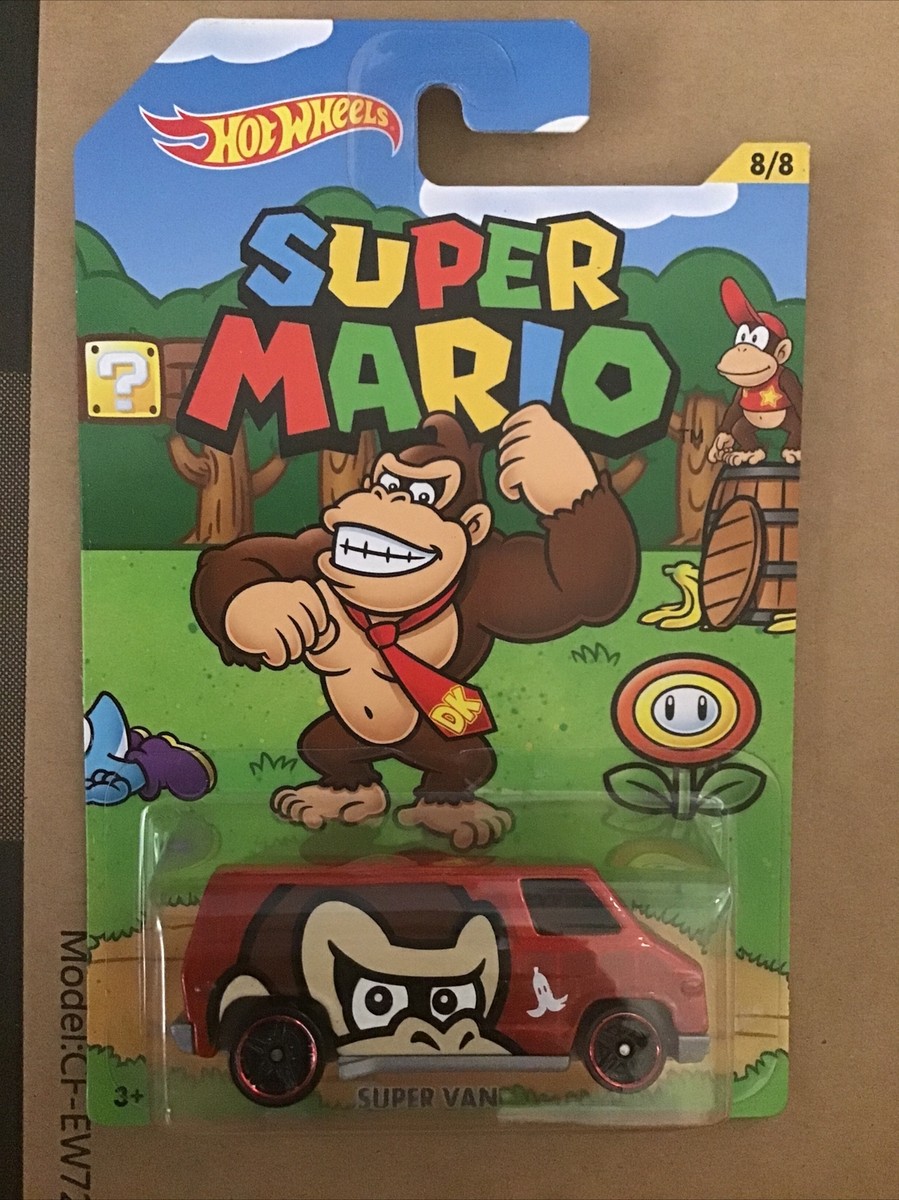 Hot Wheels Super Mario Super Van Donkey Kong Car 8/8 | eBay