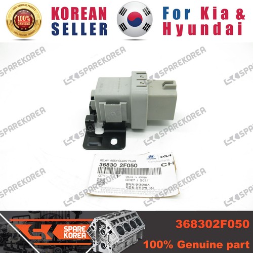 Genuine/OEM 368302F050 RELAY ASSY-GLOW PLUG for Kia Sorento R - Picture 1 of 3