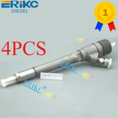 4PCS 33800-27000 33800-27010 0445110101 CRDI Fuel Injector For  Hyundai Kia