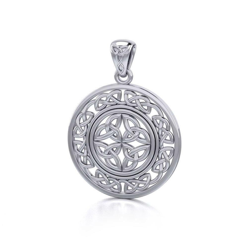 Pendentif Nœud Celtique En Argent 925 - Éternité - Neuf Avec étiquettes - Origine Thaïlande