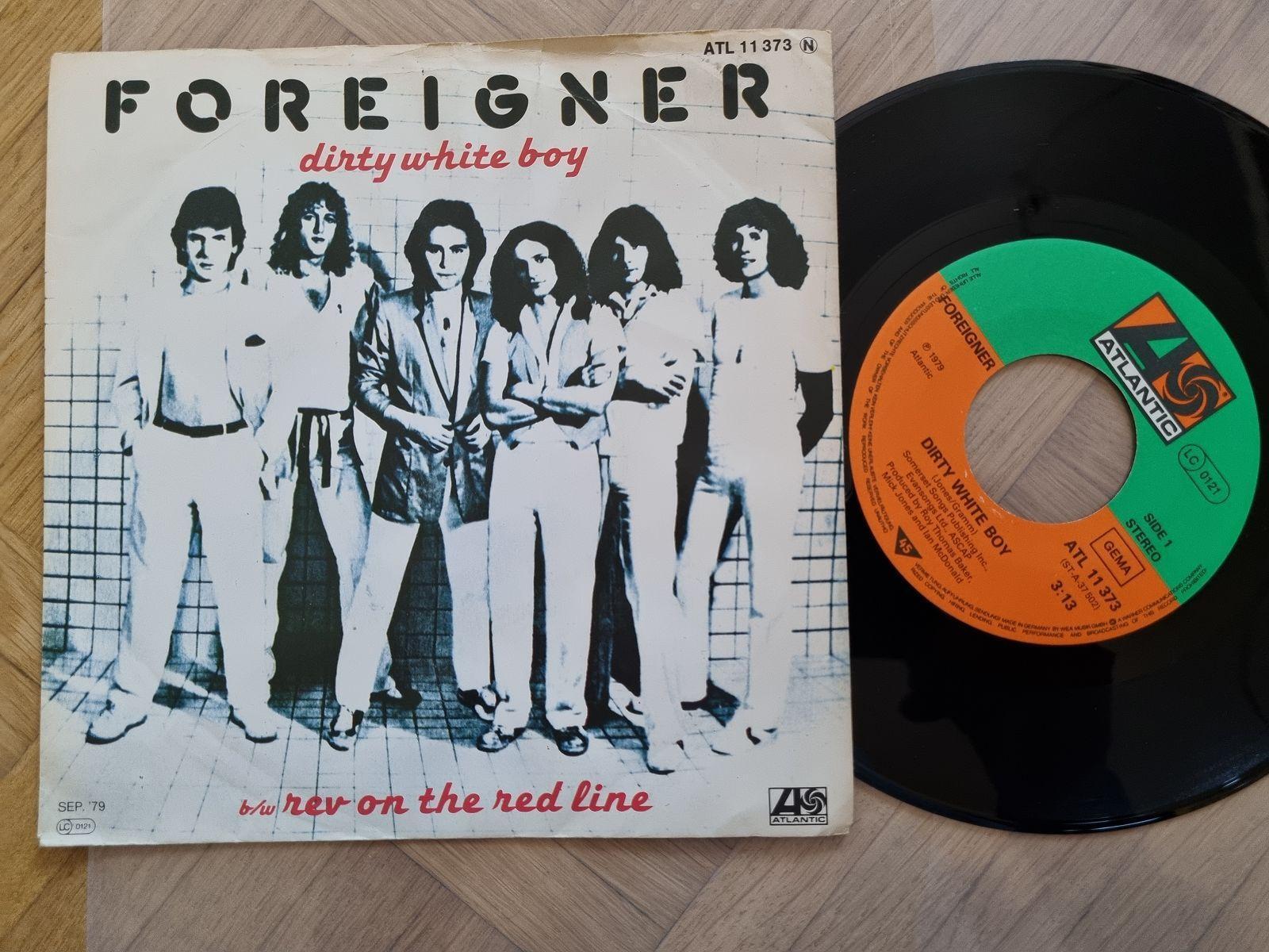 7"" Single Foreigner - Dirty white boy Vinyl Germany