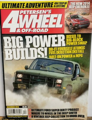 Petersens 4 Wheel & Off Road Dec 2013 Big Power Builds FREE SHIPPING CB