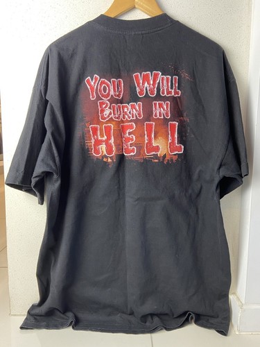 Camiseta WWE Vintage Kane WWF Lucha Top Talla XL Burn In Hell Camiseta Gráfica - Imagen 2 de 10