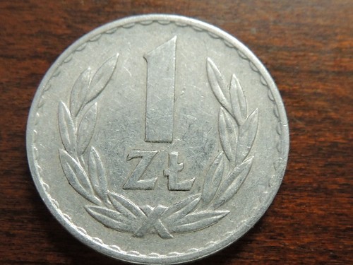 1949 Poland One (1) Zloty Coin - Picture 3 of 7