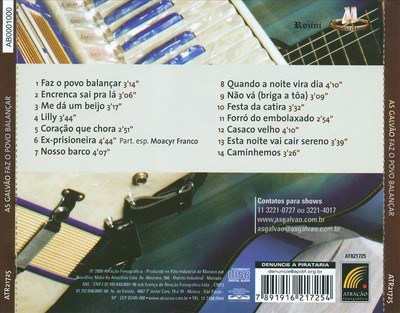 FAZ O POVO BALANCAR NEW CD
