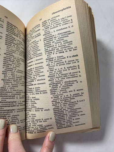 Webster's New World ITALIAN DICTIONARY Pocket Edition 1996 - Picture 6 of 6