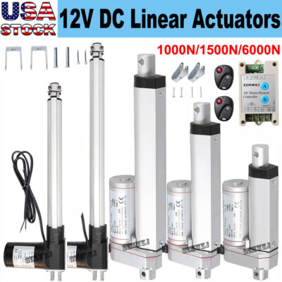 12V Linear Actuator Heavy Duty Electric DC Motor for Auto Medical Lift ...