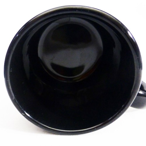 Taza de café negra roja corazones abiertos vinculados 10 OZ 1996 taza de té cacao día de San Valentín - Imagen 7 de 7