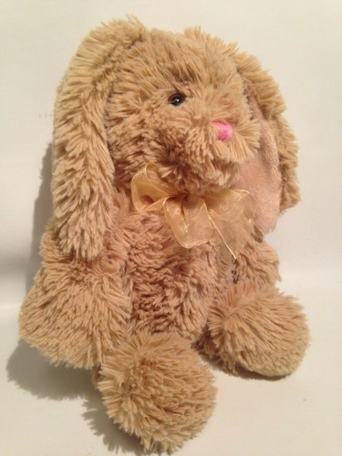 Commonwealth Bunny Rabbit Plush Brown Shaggy Lop Ear Stuffed Animal Soft Doll - Picture 2 of 8