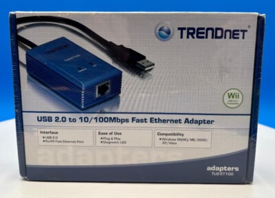 TRENDnet USB to 10/100Mbps Adapter *NEW IN TU2-ET100 (Version v3.0R)