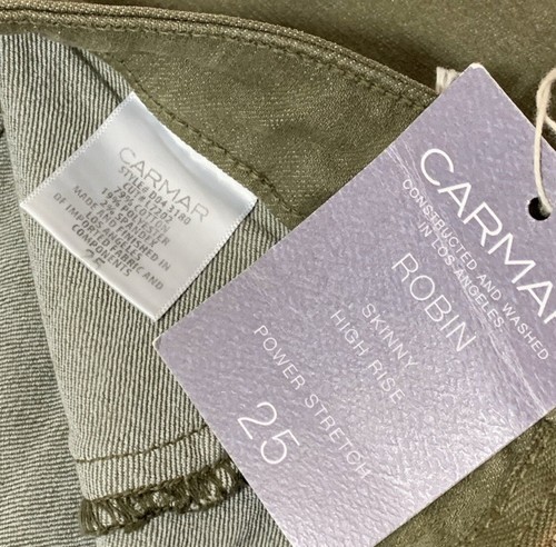 Pantalones de mezclilla ajustados para mujer Carmar talla 25 - Imagen 9 de 11
