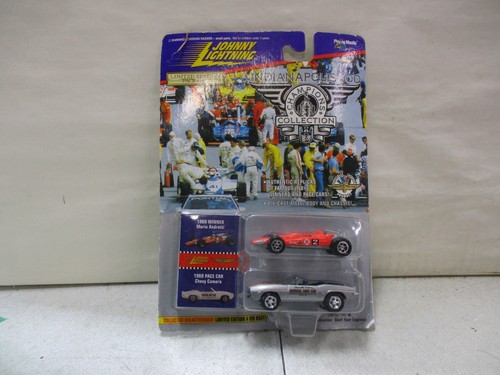 Johnny Lightning Indianapolis 500 Champions Mario Andretti und Chevy Camaro