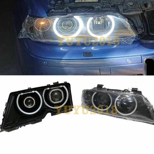 cotton LED halo rings for motorbike Headlight fog light DRL Demon eye refit lamp - Picture 151 of 158