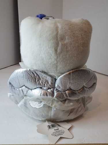 RARE VTG Hello kitty 9” Angel White Plush W/Tags by Sanrio 1976-2000. - Picture 4 of 6