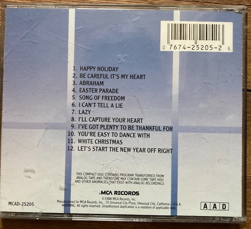 Bing Crosby: Holiday Inn CD - BRAND NEW -in original sealed case - Picture 2 of 2