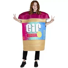 hauntlook gif peanut butter costume