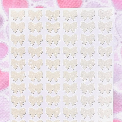 Glitter Bow Stickers! - 0.4 to 2 inch - Cute & Sparkly for Scrapbooks and Crafts - Picture 8 of 8