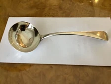 Georgian antique silver ladle 1817 Solomon Hougham Solomon Royes. John Dix 