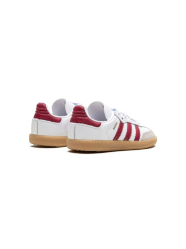 NUOVE scarpe Adidas Originals Samba OG bambino (IE1336) 7K notte indaco o bordeaux - Foto 13 di 18