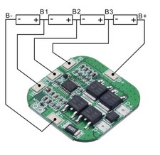 4S 20A 14.8V 16.8V Li-ion Lithium Battery BMS PCM PCB Protection Board T