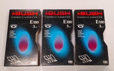 Video VHS Empty Cases Bush 3x