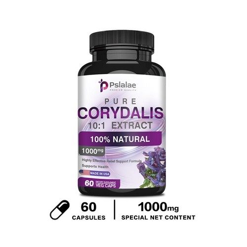 Extracto de Corydalis 1000 mg - Alivia dolores de cabeza y musculares, promueve la relajación - Imagen 9 de 10