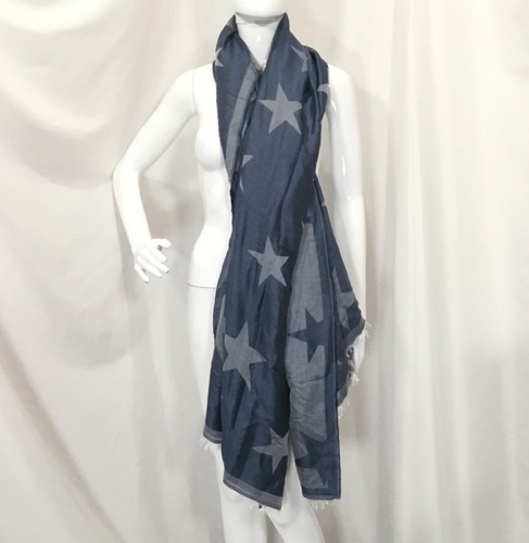 Stella McCartney Metallic Star Scarf (H10) - Picture 2 of 8