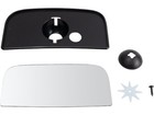 Left Lower TRQ Door Mirror Glass fits GMC Sierra 2500 HD 2007-2019 47WKHC