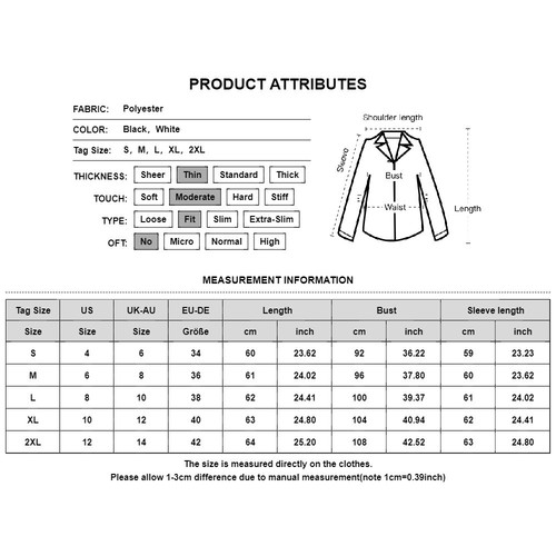 Womens Long Sleeve Shirt OL Work Office Casual Tops Ladies Hollow Out Blouse - Bild 2 von 15