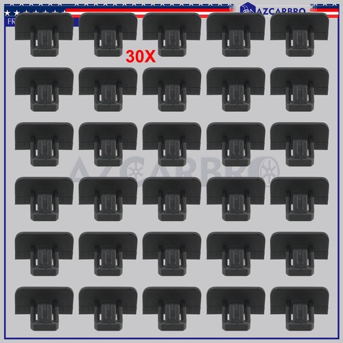 Bumper Molding Retainer Clips New For GM Buick Cadillac Chevrolet 11547341 30pcs - Picture 3 of 7