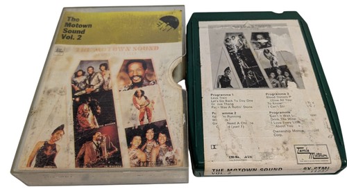 The Motown Sound VOL.2 Verpackt B- 8-track Kassette Patrone - Imagen 2 de 4