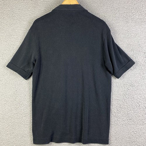 Vtg Perry Ellis Button Down Shirt Mens M Top Casual Modal Polyester y2K - Picture 5 of 12
