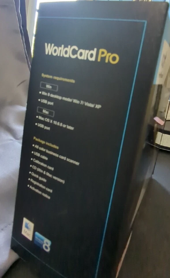PenPower WorldCard Pro WCUPRO1EN Business Card Scanner Black - Image 4 of 4