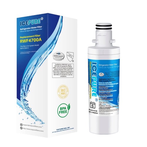 Ice Pure Refrigerator Water Filter RWF0700A for System Model 4700A-S - Picture 1 of 4
