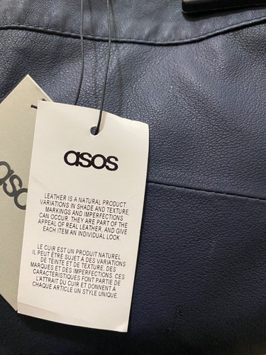 leather pants asos dark green fashionable - Picture 3 of 7