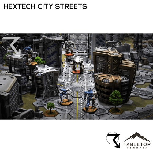 HEXTECH City Streets - 6 mm - Wargames mecánicos a pequeña escala 6 mm 8 mm - Imagen 2 de 41