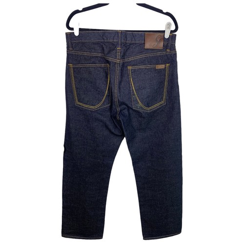 Sean John Hamilton Herrenjeans entspannte Passform Größe 32x32 dunkel gewaschen gerades Bein EUC - Bild 2 von 8