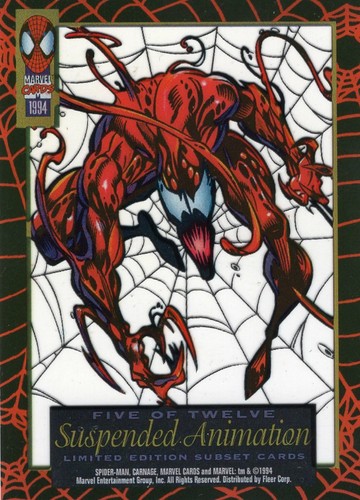 Marvel Spider-Man 1994 Cards Suspended Animation Subset Singles, You Pick! - Picture 9 of 23