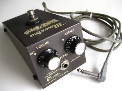 Vintage 1965 Maestro FZ-1A Fuzz Tone by Gibson Fuzz Guitar Effect Pedal