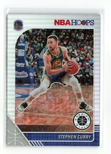 STEPHEN CURRY #59 2019-20 PANINI HOOPS PREMIUM STOCK WARRIORS SILVER