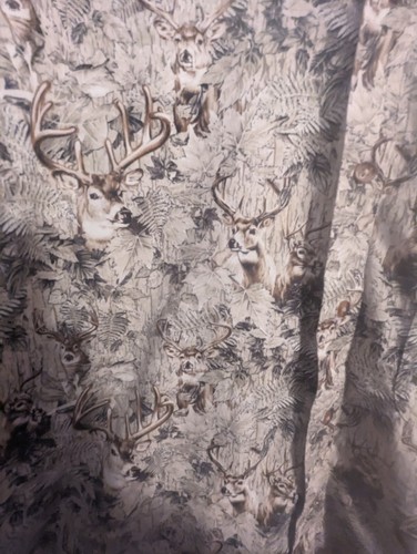 B - North River Outfitters Men's Size L Camo Colored Buck Deer Cotton Short... - Picture 6 of 7