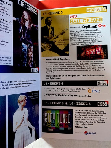 2019 Rock n Roll Hall Of Fame GERMAN GUIDE Stevie Nicks Roxy Music Def Lep Cure - Picture 8 of 11