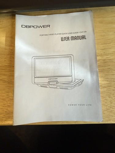 DBPOWER 9" Portable DVD Player w/Swivel Screen Multimedia Player w/ Remote NEW! - Picture 6 of 6