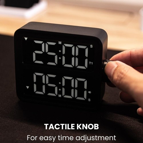 Still Pomodoro Timer Wiederauf ladbar Wecker Visueller Timer Countdown-Studie - Picture 7 of 8