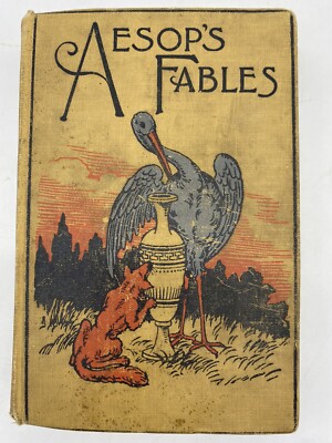 全編英語 AESOP'S FABLES 古本 Amazon.com: Aesop's Fables Hardcover: The Classic Edition by