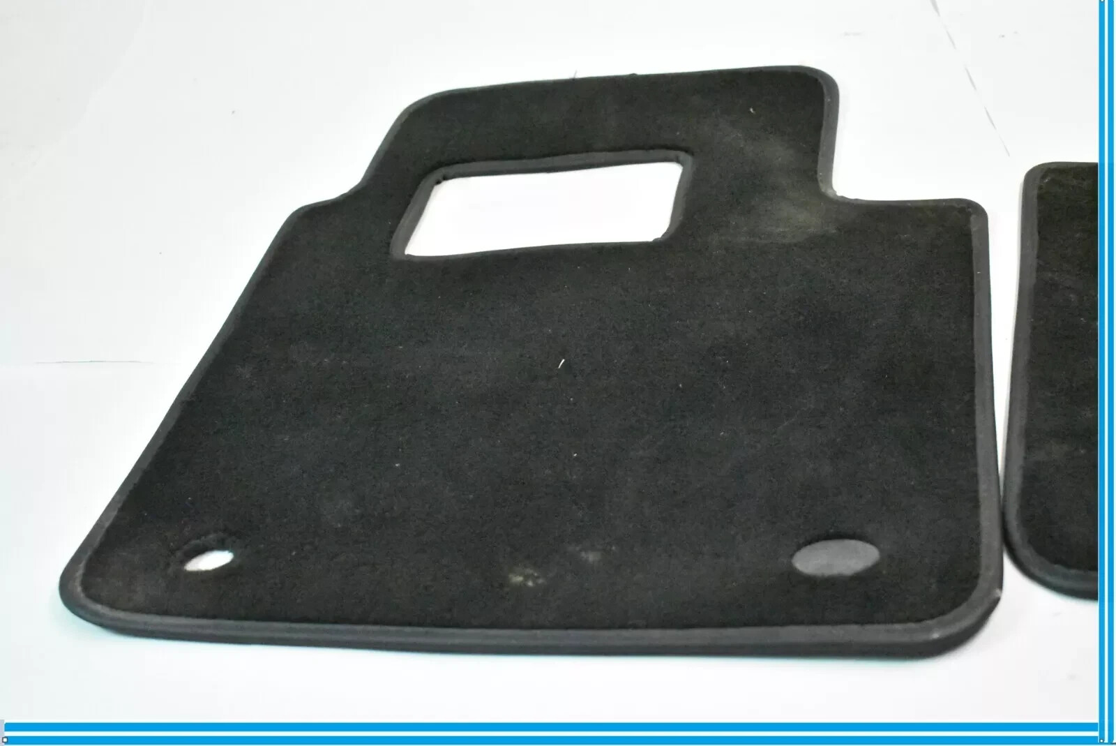 Maserati Quattroporte Rear Right & Left Lower Floor Carpet Mat Cover Pair OEM